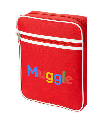 Сумка-мессенджер Muggle Google Красный (92289-3429-RD) MobiPrint (259887561)