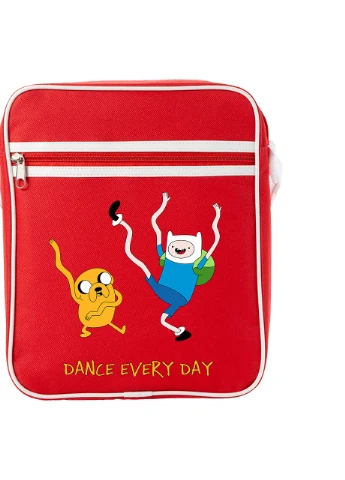 Сумка-месенджер Фін і Джейк пес (Finn & Jake the dog) Червоний (92289-1580-RD) MobiPrint (259886918)