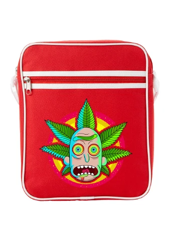 Сумка-месенджер Рік Санчез Рік та Морті (Rick Sanchez Rick and Morty) Червоний (92289-2933-RD) MobiPrint (259887381)