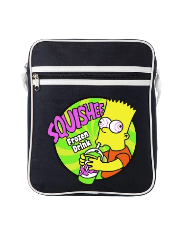 Сумка-мессенджер Барт Симпсон (Bart The Simpsons) Синий (92289-3410-NB) MobiPrint (259887815)