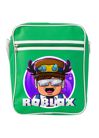 Сумка-мессенджер Roblox Зеленый (92289-1218-KG) MobiPrint (259887020)