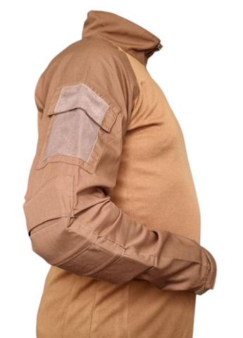Рубашка Tactic УБАКС поплин-кулмакс койот-койот с длинным рукавом с налокотниками 3XL 4PROFI (259787598)