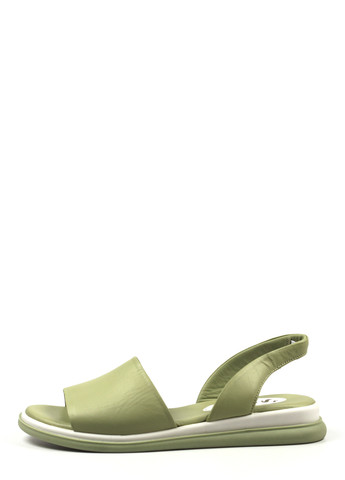 Женские повседневные сандалии It-Girl оливкового цвета без застежки