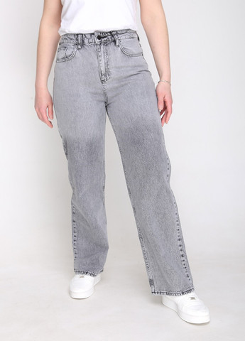 Джинси палаццо жіночі сірий градієнт Палаццо Cracpot - (259812418)
