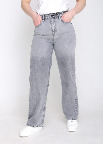 Джинси палаццо жіночі сірий градієнт Палаццо Cracpot - (259812418)