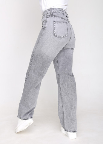 Джинси палаццо жіночі сірий градієнт Палаццо Cracpot - (259812418)