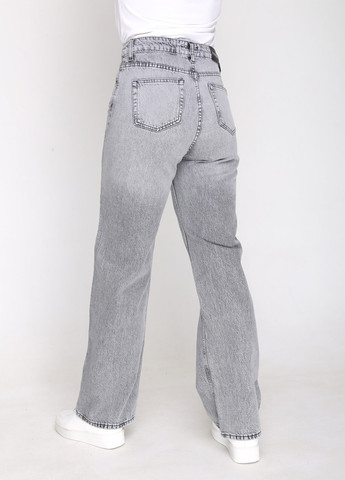 Джинси палаццо жіночі сірий градієнт Палаццо Cracpot - (259812418)