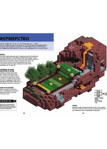 Книга MINECRAFT. Довідник Нижнього світу і Краю 8319 No Brand (259861617)