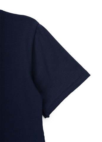 Темно-синяя летняя футболка Atabey