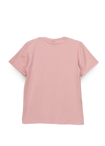 Розовая летняя футболка Atabey