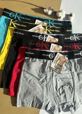 Чоловічі анатомічні труси боксери бавовняні GK 48 50 52 54 (M L XL 2XL) труси-шорти Сірі No Brand (259874585)