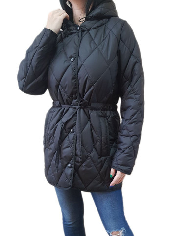 Чорна демісезонна легка куртка Fashion Club