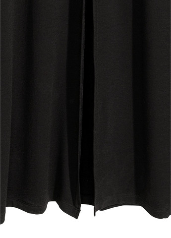 Чорна повсякденний сукня H&M однотонна