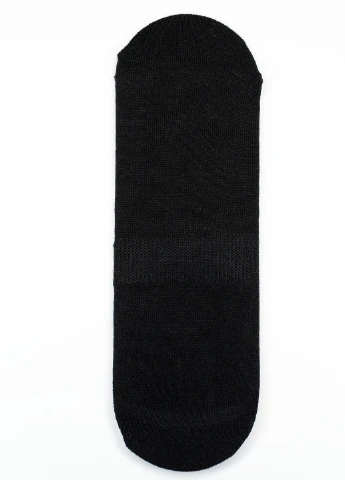 Чёрные носки мужские ISSA PLUS однотонные (259900811)