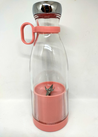 Портативний бездротовий блендер пляшка для смузі BlendrCup A28 (1200 мАг, 350 мл,) SF-214 Рожевий Sofia (259907255)