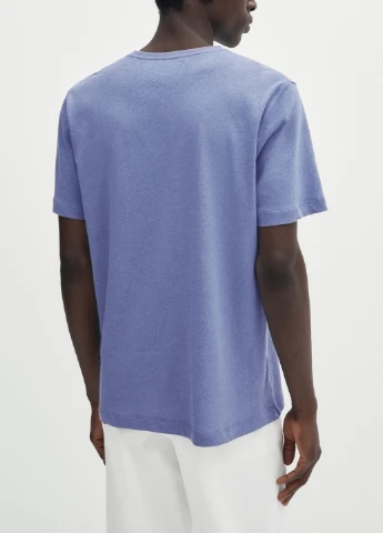 Голубая футболка Massimo Dutti
