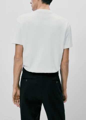 Біла футболка Massimo Dutti