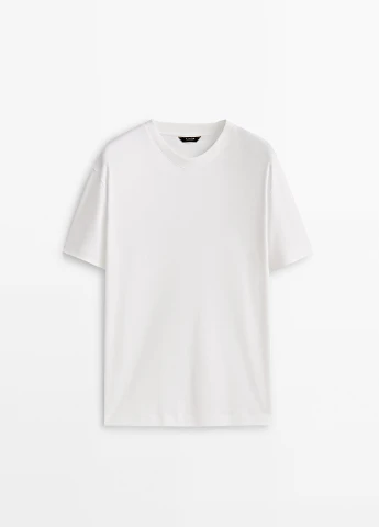 Біла футболка Massimo Dutti
