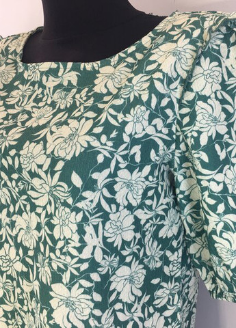 Зеленая демисезонная блуза Esprit 030ee1k412