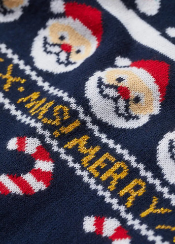 Темно-синій демісезонний светр H&M