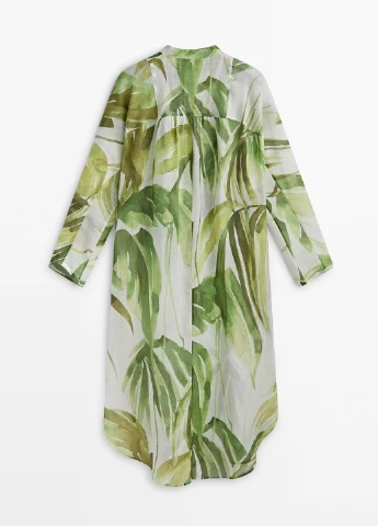 Зелена блуза Massimo Dutti