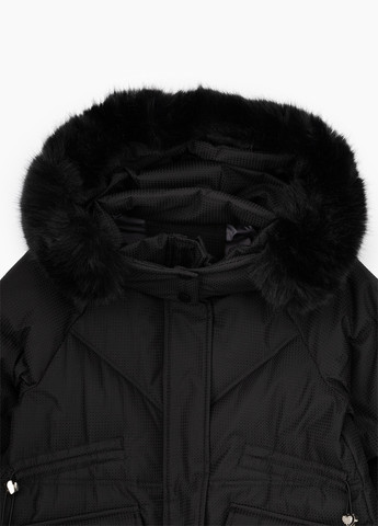 Чорна зимня куртка XZKAMI
