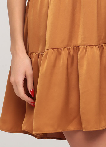 Золотой кэжуал платье Banana Republic однотонное