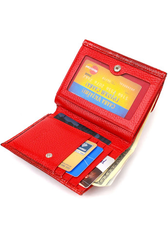 Жіночий шкіряний гаманець 12х9,8х1,5 см Canpellini (259923569)