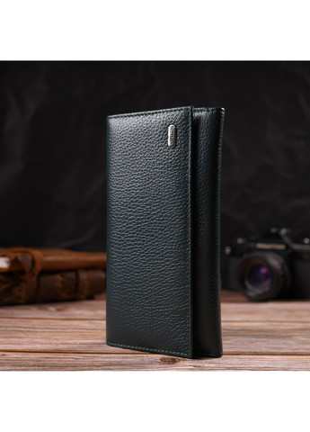 Женский кожаный кошелек 10х19х1,5 см Canpellini (259923664)