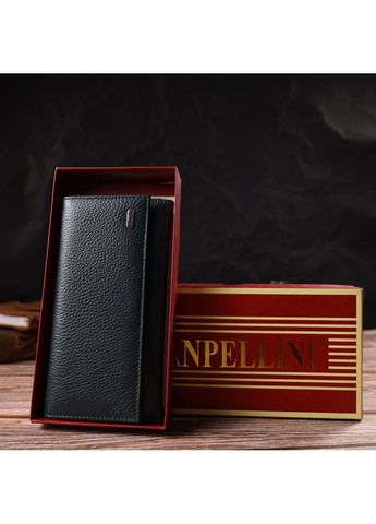 Женский кожаный кошелек 10х19х1,5 см Canpellini (259923664)