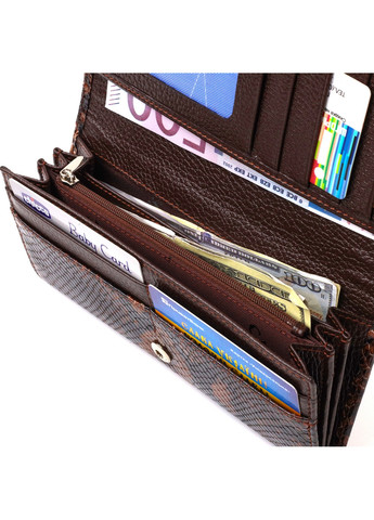 Жіночий шкіряний гаманець 19х9,6х2 см Canpellini (259923572)