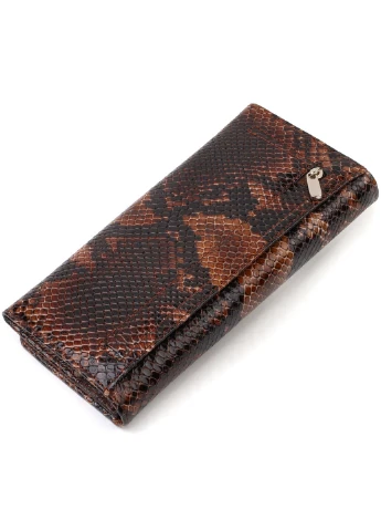 Женский кожаный кошелек 19х9,6х2 см Canpellini (259923572)
