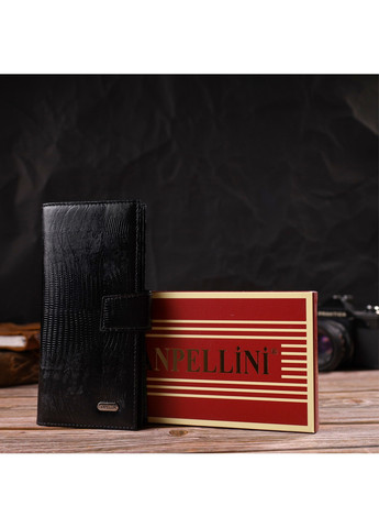 Мужской кожаный кошелек 9х18,7х1 см Canpellini (259923655)