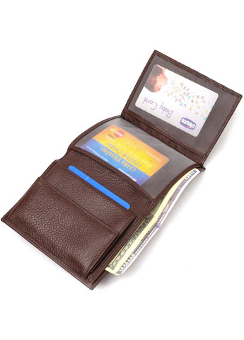 Чоловічий шкіряний гаманець 10х13х1 см Canpellini (259923769)
