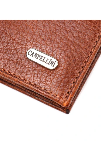 Чоловічий шкіряний гаманець 9х11,5х1 см Canpellini (259923705)