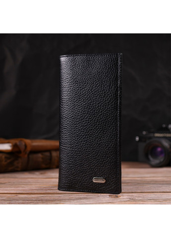 Чоловічий шкіряний гаманець 9,2х18,8х1 см Canpellini (259923658)
