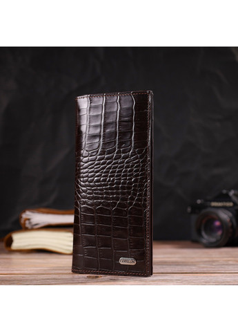 Чоловічий шкіряний гаманець 9х18,8х1 см Canpellini (259923653)