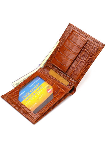 Мужской кожаный кошелек 12х9,7х1 см Canpellini (259923710)