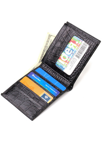 Чоловічий шкіряний гаманець 12,5х9,5х2 см Canpellini (259923751)
