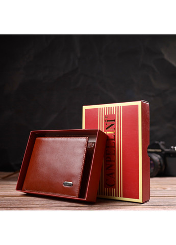 Мужской кожаный кошелек 12х9,7х1 см Canpellini (259923575)