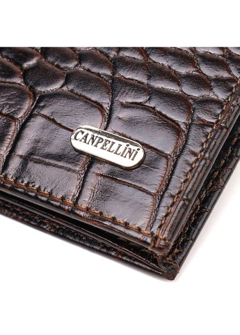 Мужской кожаный кошелек 9х11,5х1 см Canpellini (259923647)