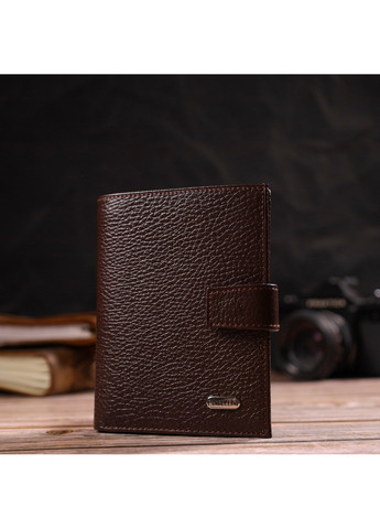 Мужской кожаный кошелек 10х13х1,5 см Canpellini (259923756)