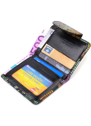 Жіночий шкіряний гаманець 9х11,7х1 см Canpellini (259923916)