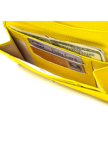 Жіночий шкіряний гаманець 18х9х1 см Canpellini (259923987)