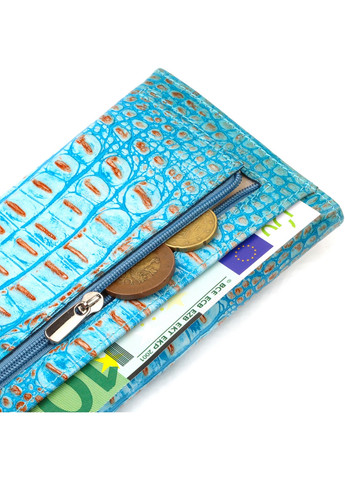 Жіночий шкіряний гаманець 18х9х1 см Canpellini (259923821)