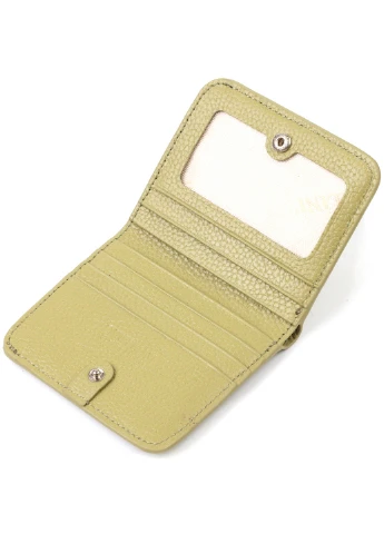 Женский кожаный кошелек 10х9х1 см Canpellini (259923945)
