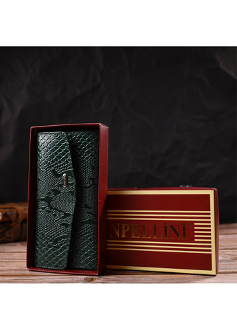 Жіночий шкіряний гаманець 18х9х1 см Canpellini (259923886)