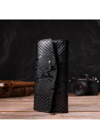 Жіночий шкіряний гаманець 18х9х1 см Canpellini (259924037)