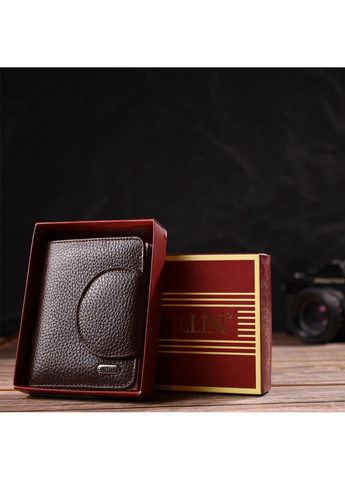 Женский кожаный кошелек 9х11,7х1 см Canpellini (259923903)