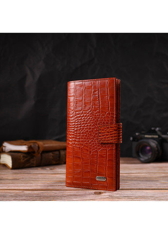 Чоловічий шкіряний гаманець 9,5х19х2 см Canpellini (259923967)